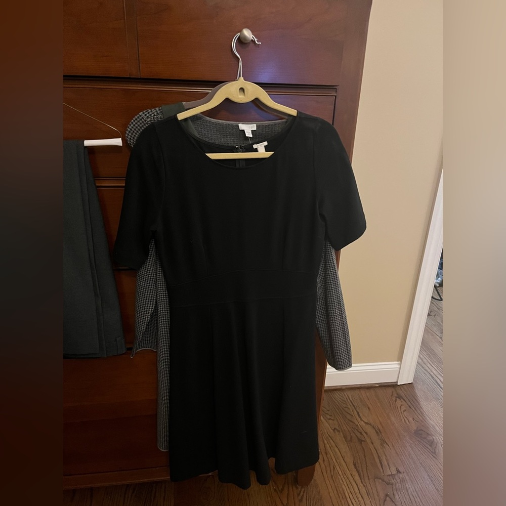 J. Crew Black Dress